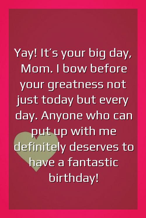 birthday wishes to my daughter from mom